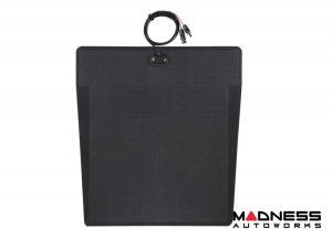 Dodge Ram HD Flexible Solar Panel Kit - Complete Kit w/ Waterproof Controller + Hood Decal - 5th Gen 2019+ - 100W Dodge Ram HD Flexible Solar Panel Kit - Complete Kit w/ Waterproof Controller + Hood Decal - 5th Gen 2019+ - 100W